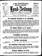 Österreichische Land-Zeitung