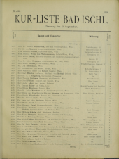 Curlisten Bad Ischl