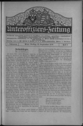 Unteroffiziers-Zeitung