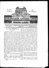 Streffleur katonai lapja: Tábori ujság