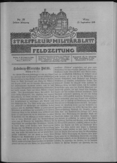 Streffleur's Militärblatt