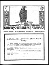 Kriegszeitung des A.T.V. Graz