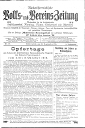 Niederösterreichsiche Volks- und Vereinszeitung