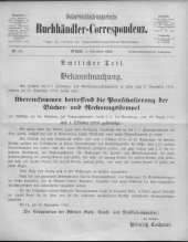 Oesterreichische Buchhändler-Correspondenz