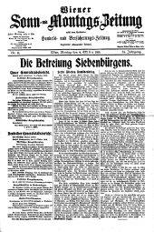 Wiener Sonn- und Montags-Zeitung