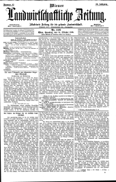Wiener Landwirtschaftliche Zeitung