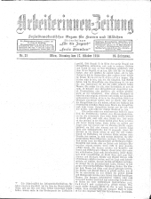 Arbeiterinnen Zeitung