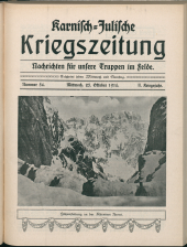 Karnisch-Julische Kriegszeitung