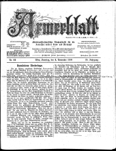 Armeeblatt: militär-wiss. Wochens. ...unserer Land- u. Seemacht