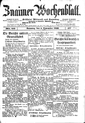 Znaimer Wochenblatt
