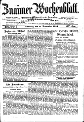 Znaimer Wochenblatt