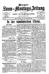 Wiener Sonn- und Montags-Zeitung