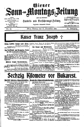 Wiener Sonn- und Montags-Zeitung