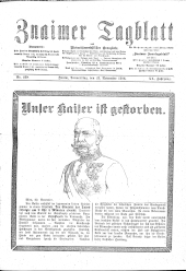 Znaimer Tagblatt