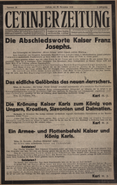 Cetinjer Zeitung