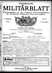 Streffleur's Militärblatt