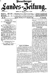 Vorarlberger Landes-Zeitung