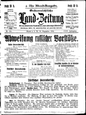 Österreichische Land-Zeitung