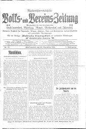 Niederösterreichsiche Volks- und Vereinszeitung