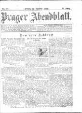 Prager Abendblatt