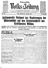 (Österreichische) Volks-Zeitung