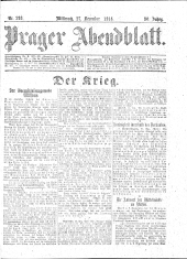 Prager Abendblatt