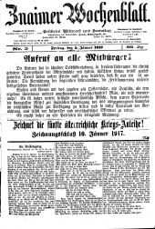 Znaimer Wochenblatt