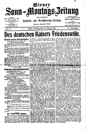 Wiener Sonn- und Montags-Zeitung