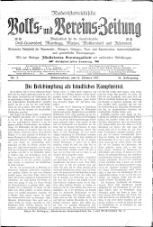 Niederösterreichsiche Volks- und Vereinszeitung