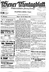 Wiener Montagblatt