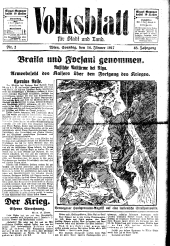 Volksblatt für Stadt und Land