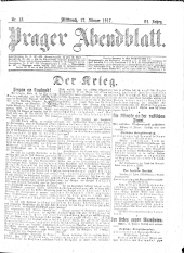 Prager Abendblatt