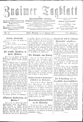 Znaimer Tagblatt