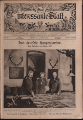 Das interessante Blatt