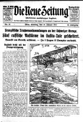 Die neue Zeitung