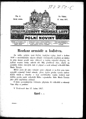 Streffleurovy vojenské listy: Plní noviny