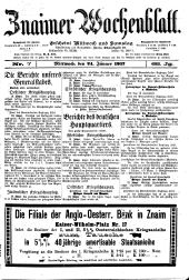 Znaimer Wochenblatt