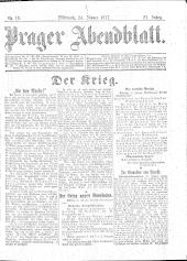 Prager Abendblatt