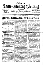 Wiener Sonn- und Montags-Zeitung