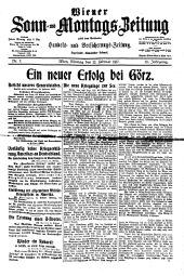 Wiener Sonn- und Montags-Zeitung