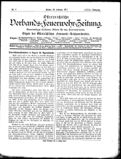 Österreichische Verbands-Feuerwehr-Zeitung