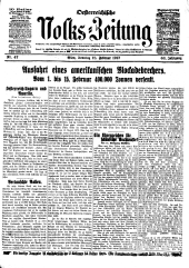 (Österreichische) Volks-Zeitung