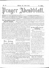 Prager Abendblatt