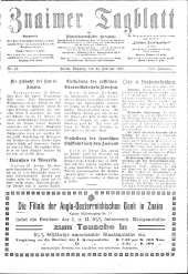 Znaimer Tagblatt