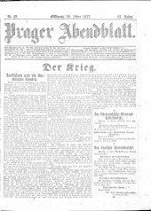 Prager Abendblatt