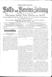 Niederösterreichsiche Volks- und Vereinszeitung