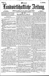 Wiener Landwirtschaftliche Zeitung