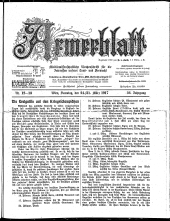 Armeeblatt: militär-wiss. Wochens. ...unserer Land- u. Seemacht