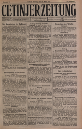 Cetinjer Zeitung