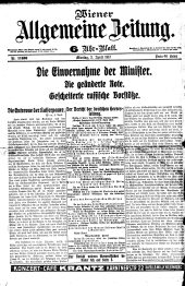 Wiener Allgemeine Zeitung